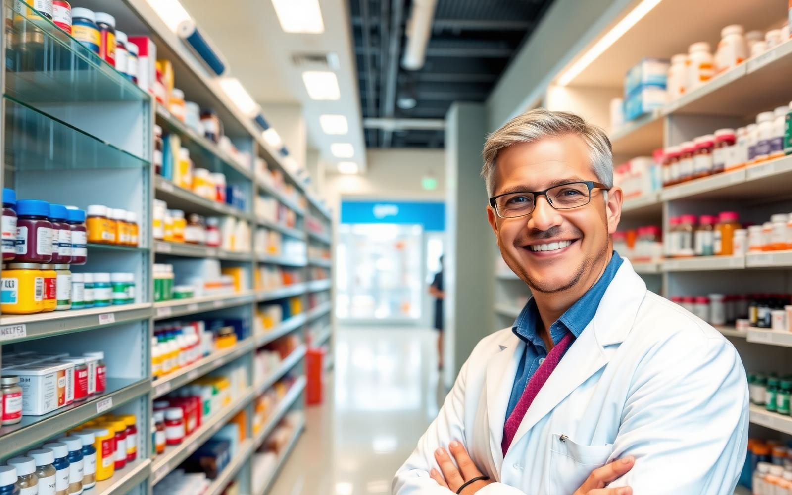 Modern in-house pharmacy at Life Care